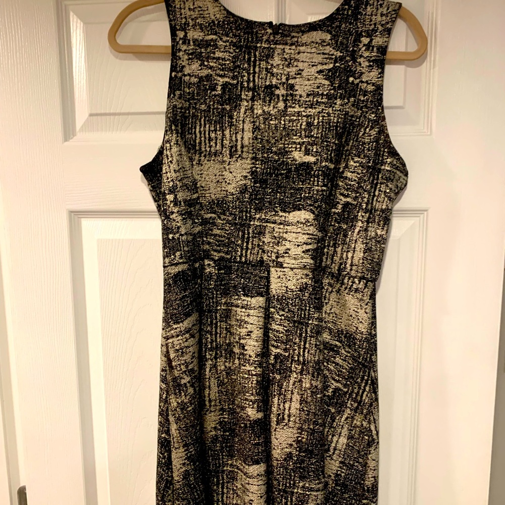 One clothing black & gold dress M
